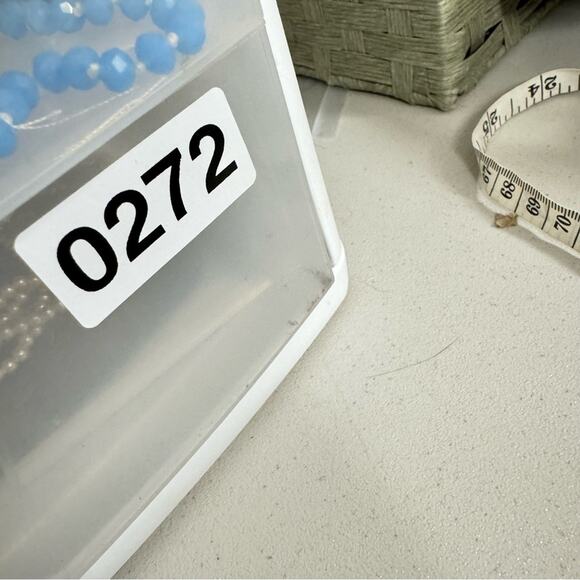 Boho Crochet Cream & Silver Necklace Extra Long Layering - Picture 6 of 6